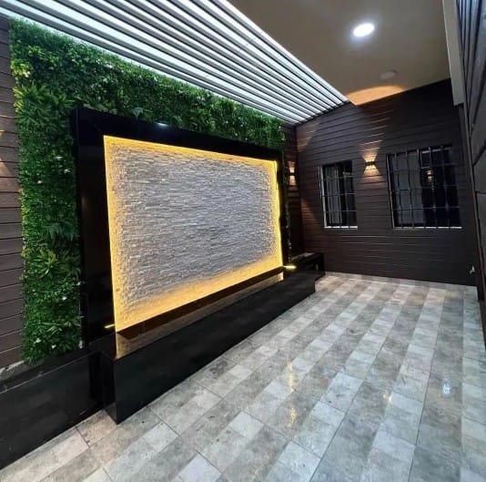 تصميم شلالات حدائق عسير